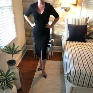 Cool DVF little black dress